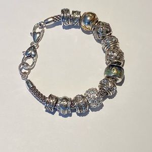 Brighton bracelet with 9 beads and 3 spacers